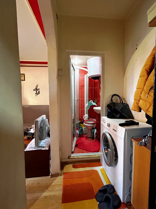 20mp, fara risc seismic, bloc reabilitat, teava gaza in casa, mobilata