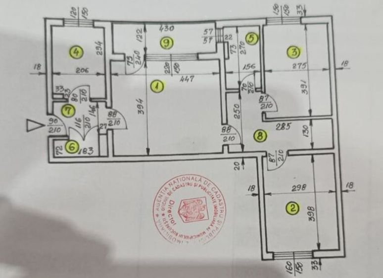 Apartament 3 camere RENOVAT Obor