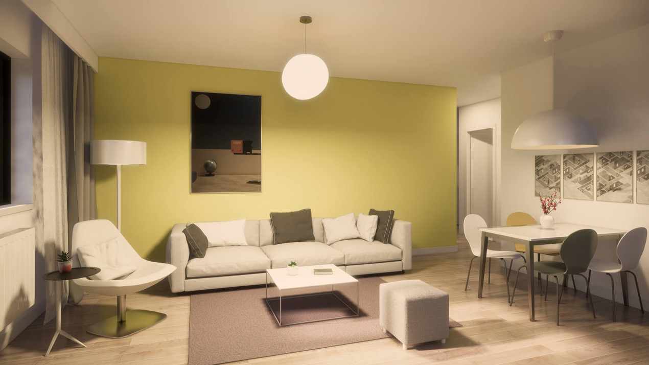 Apartamente de 3 camere in Hils Pallady la 50m metrou + Proiect Design GRATUIT